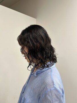 ビーグレイス シモエド店 ウェットパーマ×20代抜け感スタイル