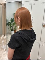 ニュースエン(newseN:)&nbsp;アプリコットオレンジ/ダブルカラー/ケアブリーチ/髪質改善/新潟