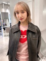 ジェム(GEM)&nbsp;外はねボブとミルクティーベージュ