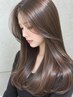 【ご新規様限定】カット+透明感カラー+ハホニコTr+ケア 20,920 → 14,000
