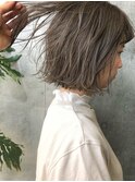 スモーキーベージュボブ【Loom./明治神宮前/原宿/表参道】
