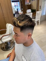 グルーマーズトウキョウ(GROOMER/S TOKYO)&nbsp;南国へ向かう途中　スキンフェード【GROOMER/S TOKYO】