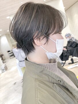 パーク(PAAQ) 【PAAQ田中智大】センターパート×コンパクトショート