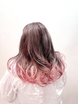 エメールヘア(aimere hair) グラデーションピンク