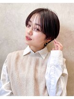 メゾンドイギー(MAISON de IGGY)&nbsp;2wayバングのシースルーショート◎