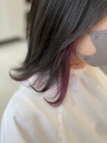 ソーホーニューヨーク 函館店(SOHOnewyork)&nbsp;インナーカラー/カシスパープル/セミディ/函館/五稜郭