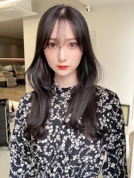 コア 銀座(COA) カーキグレージュ/大人かわいい/フェザーバング/大人巻き[銀座]