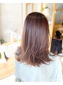 大人女性ミディアムスタイル