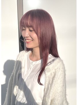 ノートエートル 西金沢(Nought etre) 20代ハイトーンカラーツヤ髪スタイルロングヘア