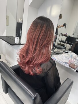 アライブ キチジョウジ(ALIVE Kichijoji) コーラルピンクバレイヤージュ