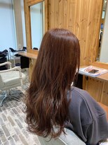 ルシール バイ アリア(Lucir by aria)&nbsp;ピンクベージュ×ロングローレイヤー