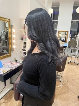 コワファースト  させぼ五番街店(COIFF1RST) ブルーブラック