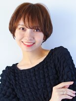 ガリカ 蔵前(Gallica)&nbsp;【竹之内蔵人】大人丸みショートボブ x ナチュラルブラウン