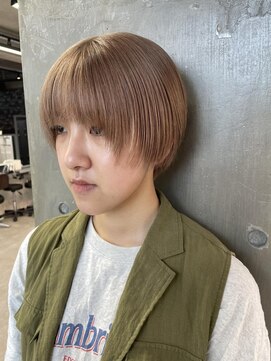 ミューバイケンジ(miu by KENJE) miu&伊藤夏海 ◎暖色ミルクティー