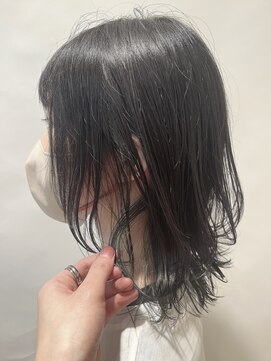 エスアンドエスさかもと イオン高松東店(S&S) グリーンインナー顔周りウルフ