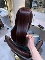 エコル(EKOLU)&nbsp;髪質改善トリートメント×cherry brown