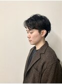 20代イケメンビジネスニュアンスパーマ【河原町】