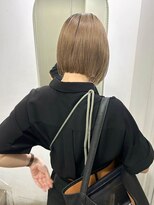 カシェ ナカザキ(CACHE NAKAZAKI)&nbsp;ベージュカラー/くすみベージュ/ボブ