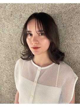 キジ(KIJI) ★外ハネボブ×ラベンダーアッシュ★