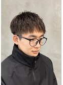 大分メンズ骨格矯正カットマッシュツーブロック刈り上げショート
