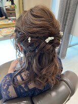 ヘアーアンドネイルサロン キララ(hair&nail salon KIRARA)&nbsp;ハーフアップ