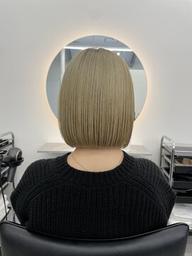 レノ 直江店(RENO) ぱつっとボブ@20代30代40代