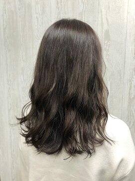 テーラヘアー 君津店(TELA HAIR) 波巻き×アッシュカラー【TELA HAIR 君津店】