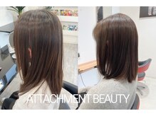 アタッチメントビューティー(ATTACHMENT BEAUTY)の雰囲気（ ナチュラルストレートでサラサラに）