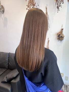 マァロ(malo.) ベージュカラー/ブリーチなしダブルカラー