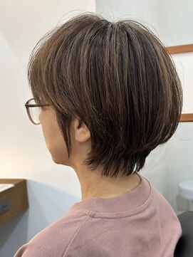 ヘアーテラスエム 奈良店(hair terrace M) 白髪ぼかしハイライト