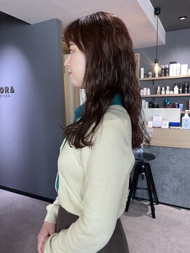 ノラ ギンザ(NORA GINZA) 20代30代人気/癖毛活かし/オレンジカラー