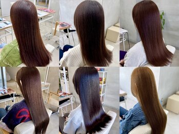 レヴィア(REVIA)の写真/【オージュアシリーズ取扱店舗】柔らかく艶々の髪に...理想の髪質を実現◎髪の芯から潤いを与えます♪