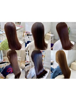 【オージュアシリーズ取扱店舗】柔らかく艶々の髪に...理想の髪質を実現◎髪の芯から潤いを与えます♪