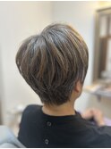 夏にぴったり！大人ショートボブ