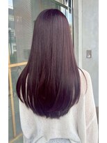 イン(in.)&nbsp;レッドブラウン/暖色カラー/サラサラロング