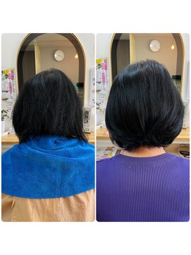 ノムラ理美容室 ボブ