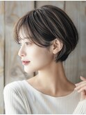 【耳かけショート】カット&カラーはLOAOLにお任せください♪