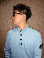 アンジェ(ange)&nbsp;スパイキーショート/ピンパーマ/メンズベリーショート[加藤玲]