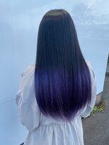 イートンクロップ オオツキ(Eton Crop Otsuki)&nbsp;ラベンダー裾カラー