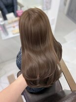 ハピネス 梅田茶屋町店(HAPPINESS)&nbsp;韓国風/レイヤーカット/顔周り/顔まわり/髪質改善/ベージュ