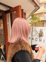 ヘアーラボ ハチ(HAIR LABO HACHI)&nbsp;ピンクベージュ