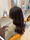 フラット(flat)の写真/【西院/西京極】ブリーチなしダブルカラーで叶う極上の透明感◇大人可愛いダメージレスな艶色デザイン☆