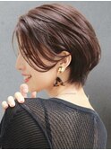 大人ショートボブ