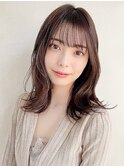 30代40代髪質改善カラー艶髪春レイヤーカット◎小顔カット