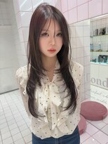 ロンドルーチェ 心斎橋(Lond luce)&nbsp;グレージュ×ハッシュカット［髪質改善/縮毛矯正/レイヤー］