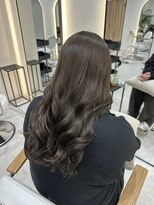 ジーナ 吉塚(Zina)&nbsp;透明感オリーブブラウン【福田れん】吉塚美容室 髪質改善 箱崎