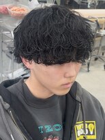 ノードオム 栄(NODE HOMME)&nbsp;シャドウパーマニュアンスパーマ波巻きスパイラルパーマ名古屋栄