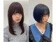 ダスティ 梓川店(Dasty)の写真/ミリ単位からこだわる前髪・顔周りカットで小顔魅せ♪一人ひとりの骨格に馴染む”一番似合う”をご提案！