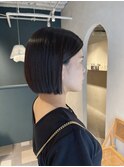 〈押上 半個室〉まとまるパツっとボブ