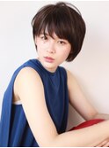 お手入れ簡単ナチュラルショート［髪質改善/池袋&目白&大塚］